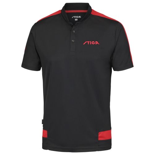 Stiga Creative Shirt Uniszex póló Black/Red
