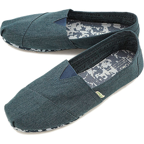 Toms Earthwise Classic Navy Recyclable frfi cip