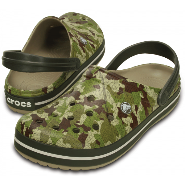 Crocs Crocband Camo Clog/terepmintás Crocs Crocband Camo Clog/terepmintás