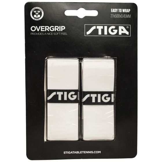 Stiga Overgrip Fehér/2db-os Stiga Overgrip Fehér/2db-os