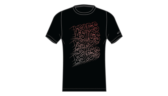 Asics GPX Wall Tee pl/fekete
