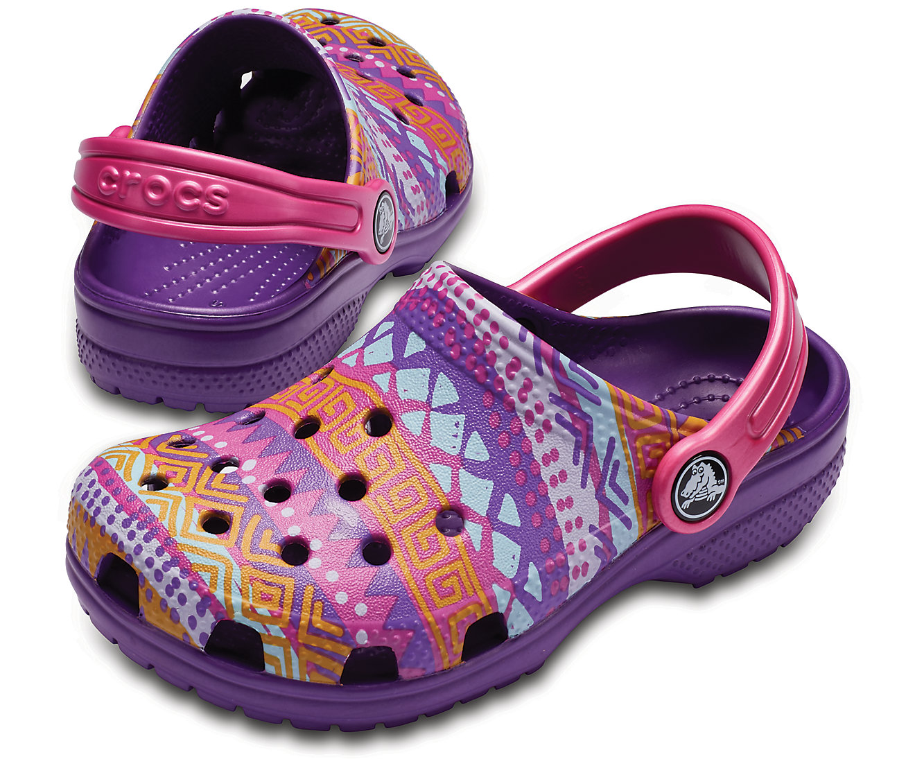 Crocs Kids Classic Graphic gyerek papucs