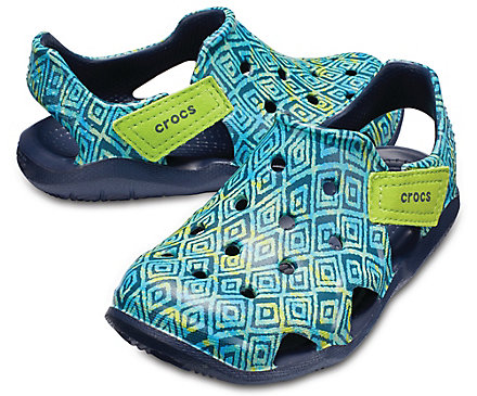 Crocs Swiftwater Wave Graphic gyerek papucs