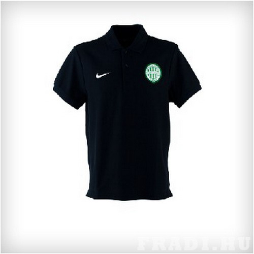 Fradi Nike TS piquet, fekete, felntt