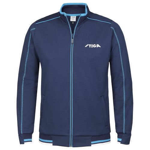 Stiga Tracksuit Jacket Inspiration melegitő felső navy/vivid blu