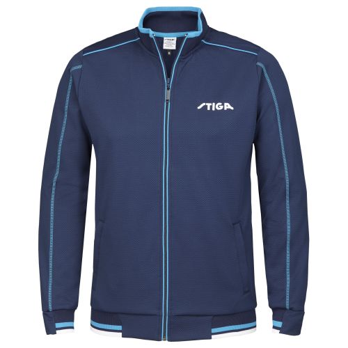 Stiga Tracksuit Jacket Inspiration melegit fels navy/vivid blu