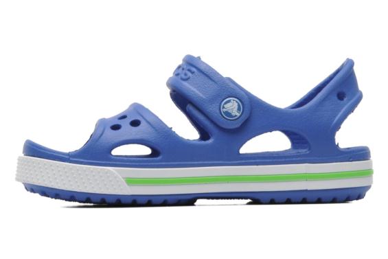 Crocs Crocband gyermek szandál II Sea Blue/White Crocs Crocband gyermek szandál II Sea Blue/White