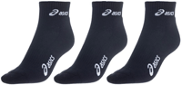 Asics Quarter Sock uniszex fut zokni / 3 db fekete