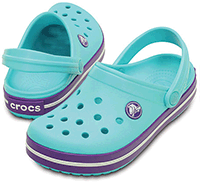 Crocs Crocband gyermek papucs Pool/Neon Purple