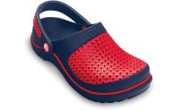 Crocs Crosmesh Clog Kids gyermek papucs navy/red