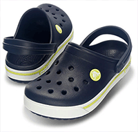 Crocs Crocband II.5 gyermek papucs Navy/Citrus