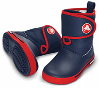 Crocs Crocband II.5 Gust gyerek hótaposó csizma Navy/Red Crocs Crocband II.5 Gust gyerek hótaposó csizma Navy/Red