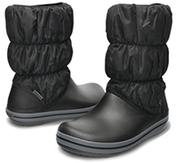 Crocs Winter Puff Boot Snow Boots Black/Charcoal ni csizma