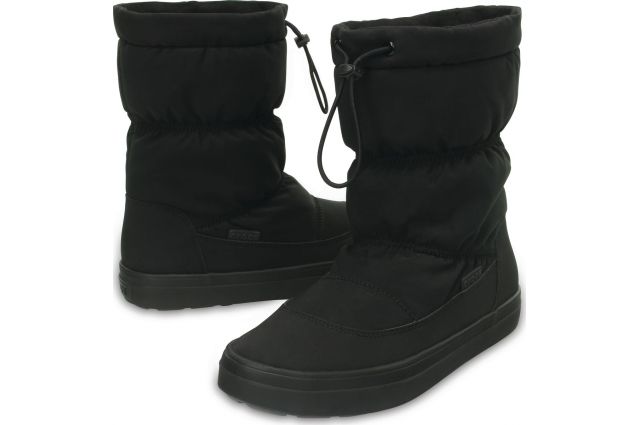 Crocs LodgePoint Pull-on Boot W Black ni csizma