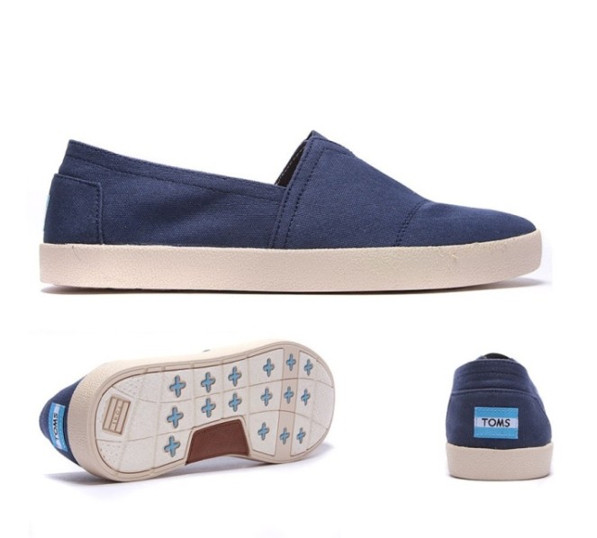 Toms Avalon Sneaker Dark Deni Canvas férfi cipő Toms Avalon Sneaker Dark Deni Canvas férfi cipő