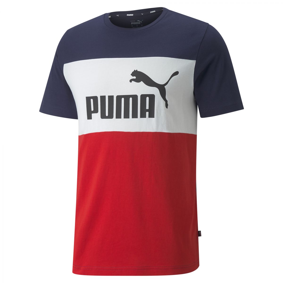 Puma ESS+ Colorblock unisex póló Puma ESS+ Colorblock unisex póló