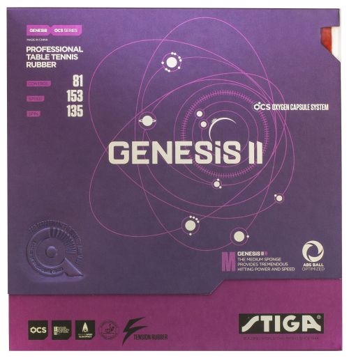 Stiga Genesis II M borítás/2.2mm Stiga Genesis II M borítás/2.2mm