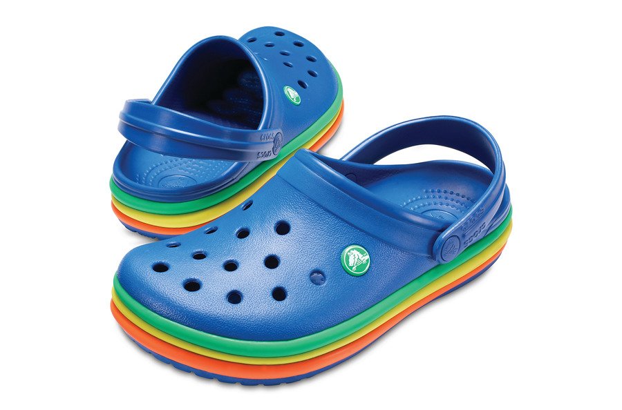 Crocs CB Rainbow Band Clog női papucs Crocs CB Rainbow Band Clog női papucs
