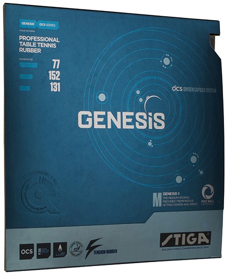 Stiga Genesis M borítás/2,2mm ÚJ Stiga Genesis M borítás/2,2mm ÚJ