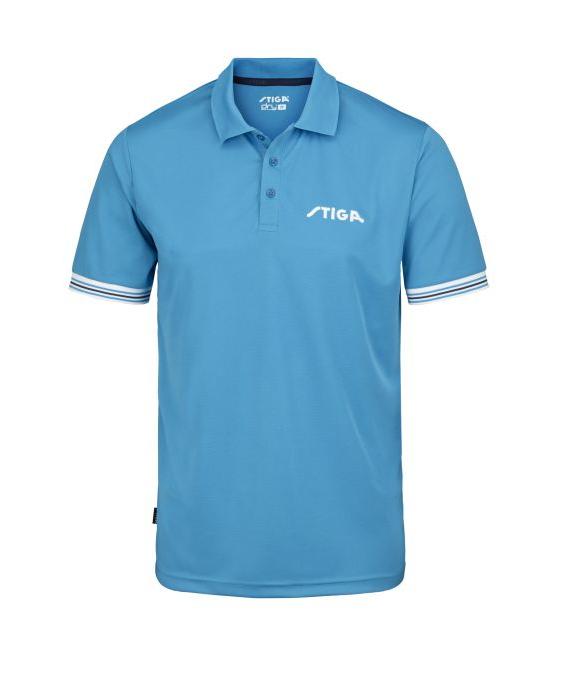 Stiga Heaven Shirt uniszex pol/Sky