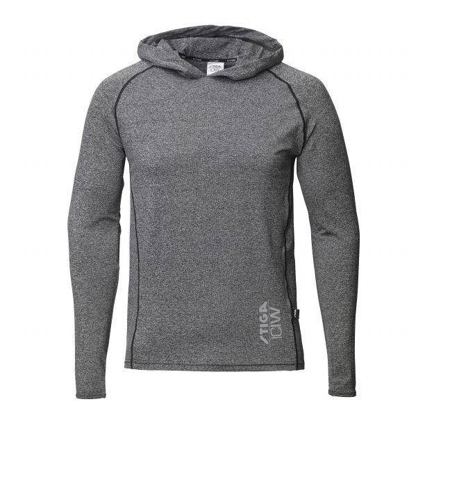 Stiga Ambition Hoodshirt melegt fels/Grey