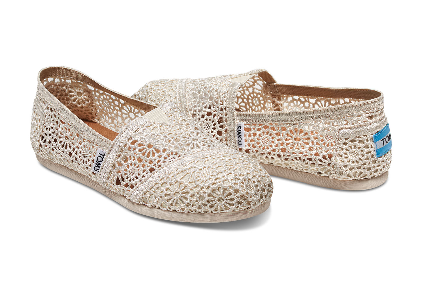 Toms Classic Natural Morocco Croche