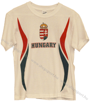 Hungary pamut póló/fehér (gyermek)