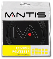 Mantis Tri-Spin Polyester teniszhr / fekete
