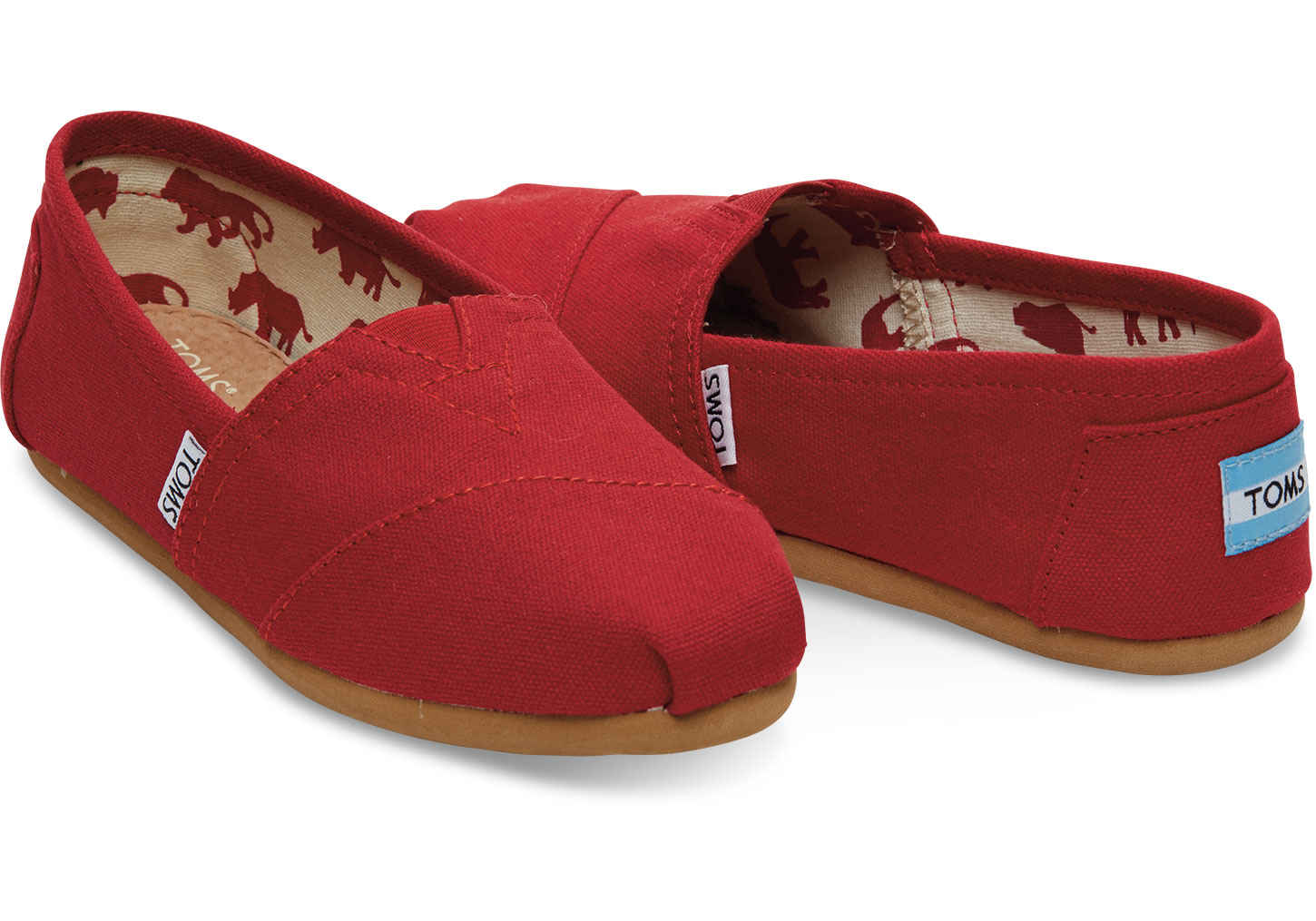 Toms Classic Red Canvas cip