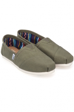Toms Classic Olive Canvas ni cip