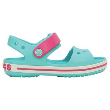 Crocs Crocband gyermek szandál Pool/Candy Pink Crocs Crocband gyermek szandál Pool/Candy Pink