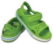 Crocs Crocband gyermek szandl II Parrot Green/Ocean