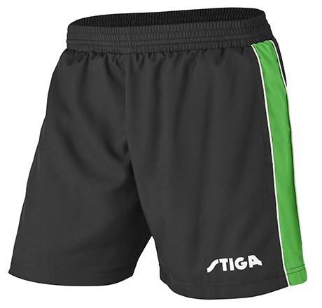 Stiga Short Lunar uniszex fekete/zöld/fehér Stiga Short Lunar uniszex fekete/zöld/fehér