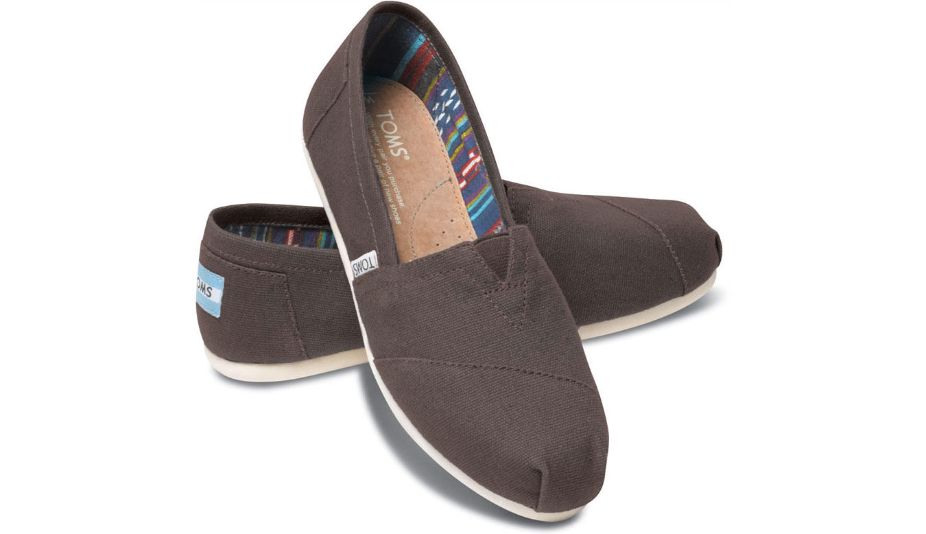 Toms Classic Ash Canvas frfi cip