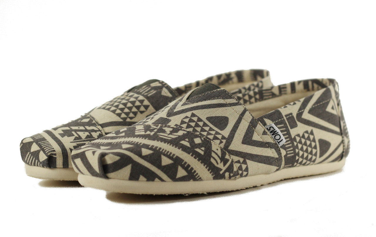 Toms Classic Grey Tribal férfi cipő Toms Classic Grey Tribal férfi cipő