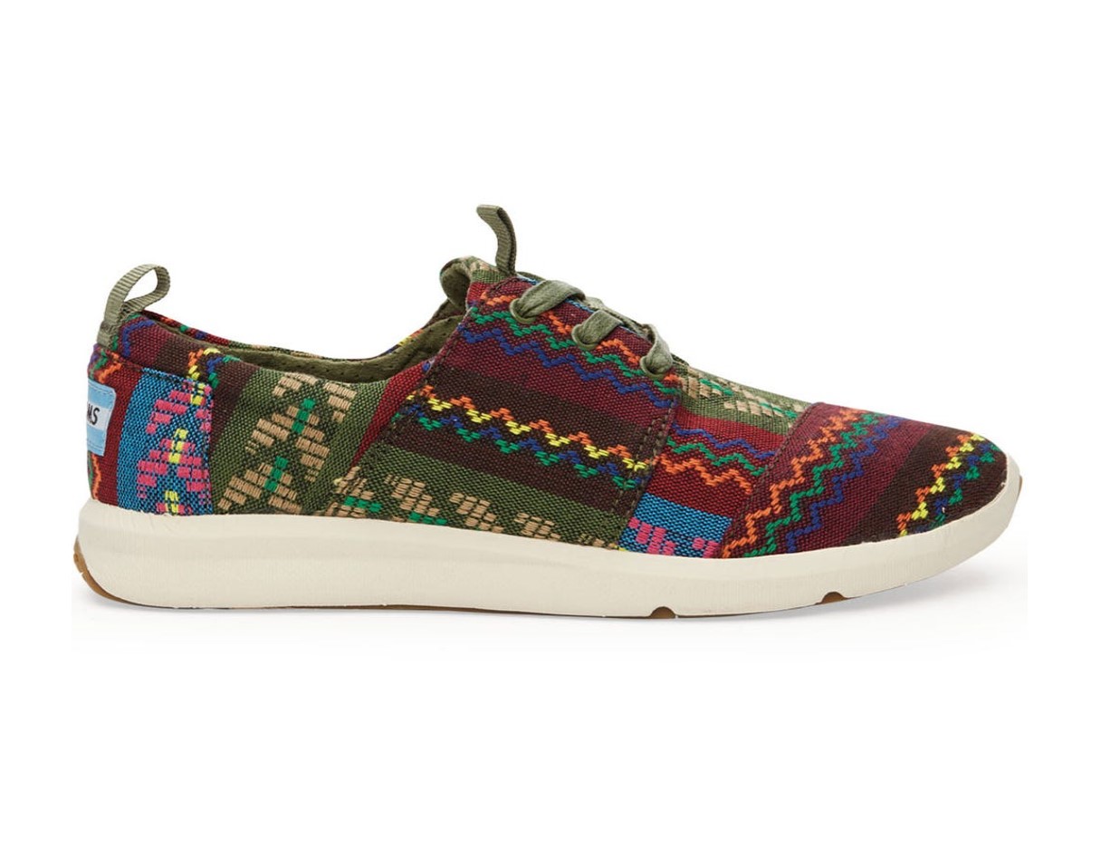 Toms Del Rey Sneaker Woven Cultural ni cip